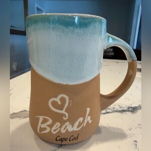 Cape Cod Beach Wave Ceramic Mug